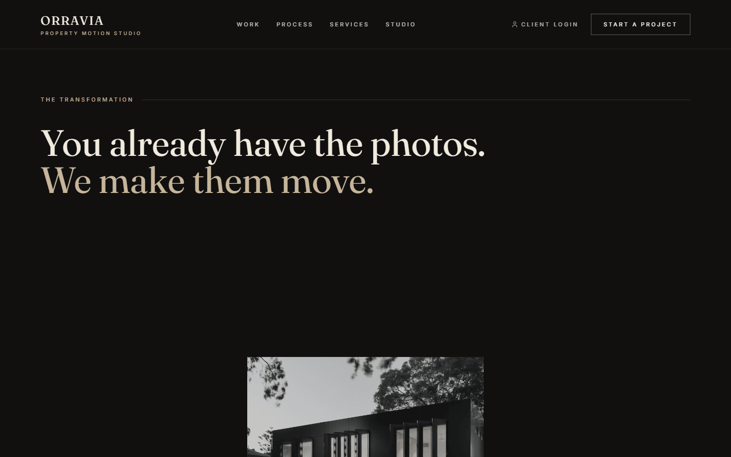 Orravia section: You already have the photos. We make them move.
